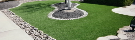 ▷7 Tips To Design Your Artificial Turf With Black Fencing For Front Yard In National City